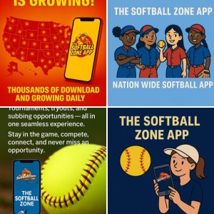 The Softball Zone App Images