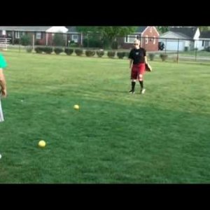 Cumberland University Softball Outfield Part 1 - YouTube