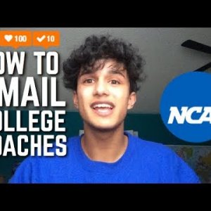 Emailing College Coaches Tips