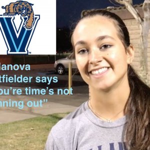 Villanova Outfielder on Recruiting: "Your time's not running out" - YouTube