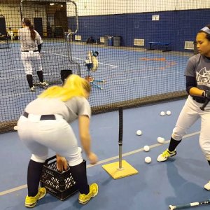 Drexel Softball  Hitting  Stations - YouTube