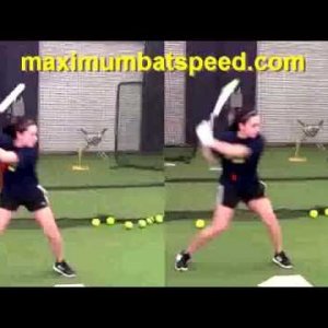 Sierra Romero-Amazing Hitting Mechanics Regardless Of Pitch - YouTube
