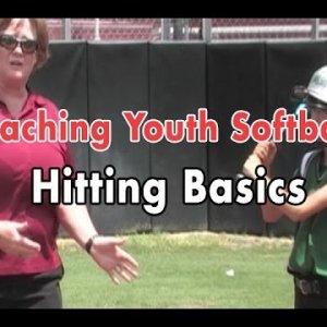 Coaching Youth Softball: Hitting Basics - YouTube