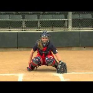 Catching Tips - Stance with Ashley Holcombe of USA Softball - YouTube
