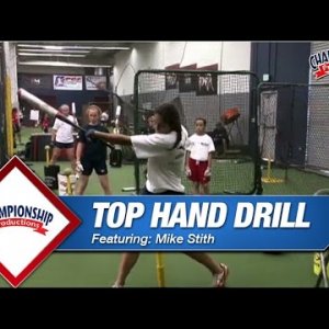 Drive the Ball More Consistently Using the “Top Hand Drill!” - YouTube