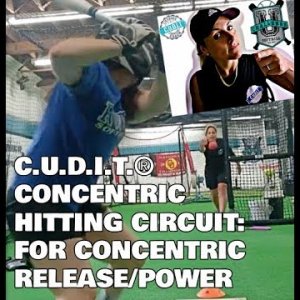 CUDIT® CONCENTRIC SOFTBALL / BASEBALL HITTING DRILLS GOCUDIT.COM -HIT LIKE FOR MORE DRILLS! - YouTube